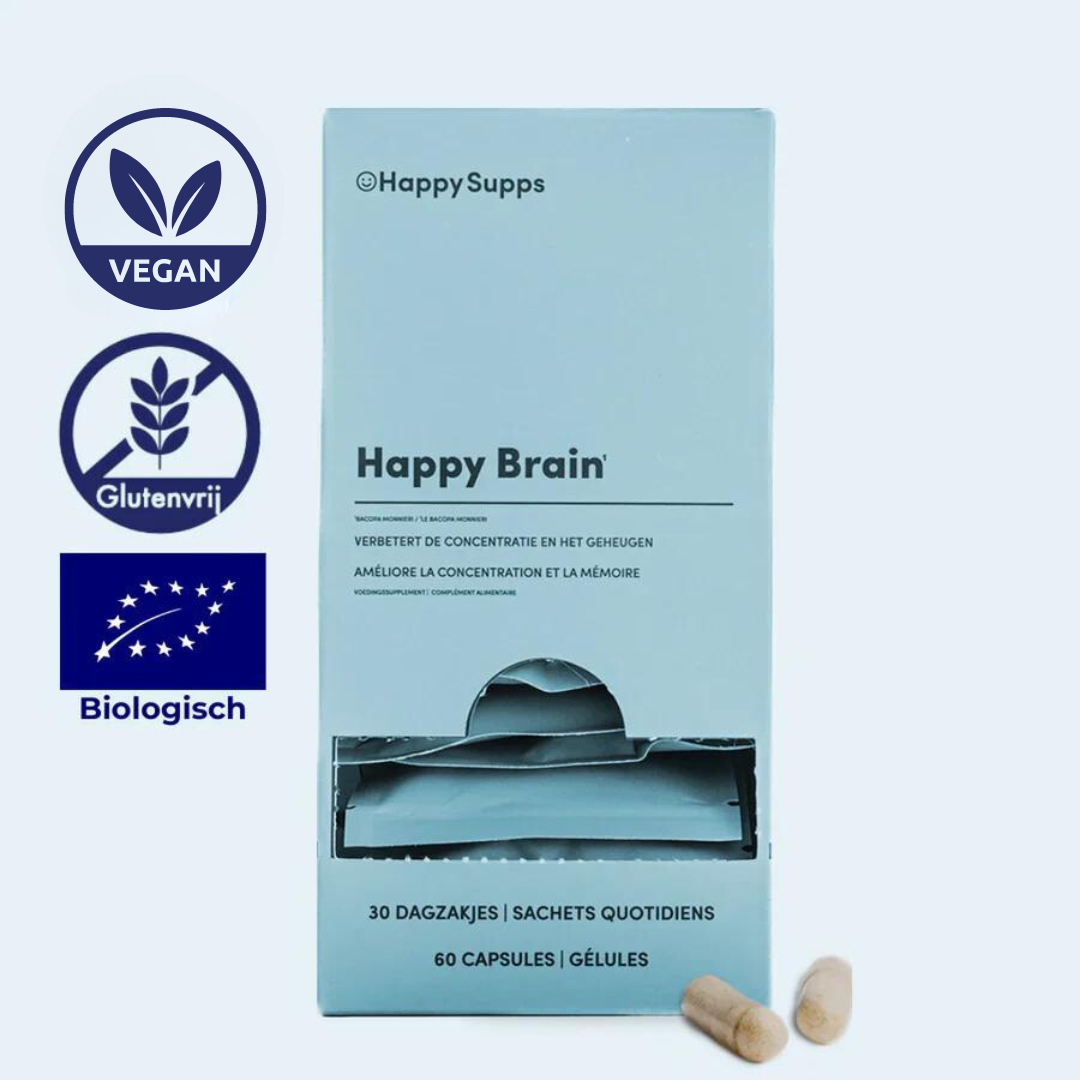 Happy Brain - Premium supplément nootropique