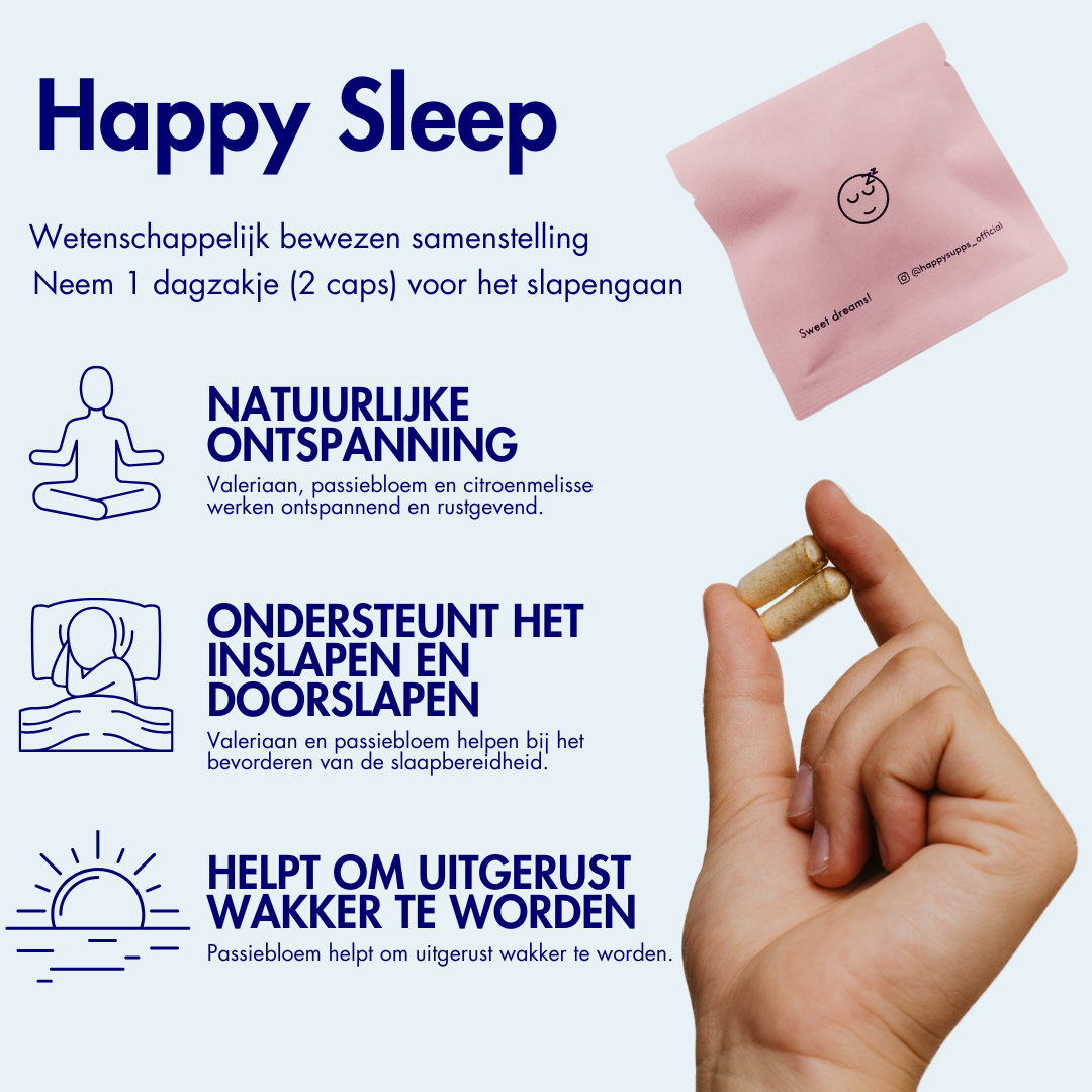 Happy Sleep -  Premium Slaap & Ontspanning Formule